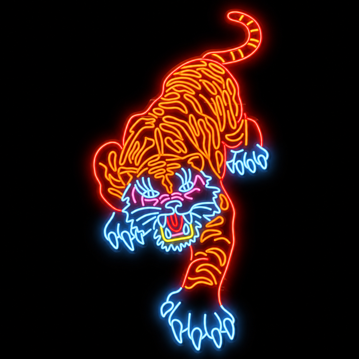 Neon Tiger