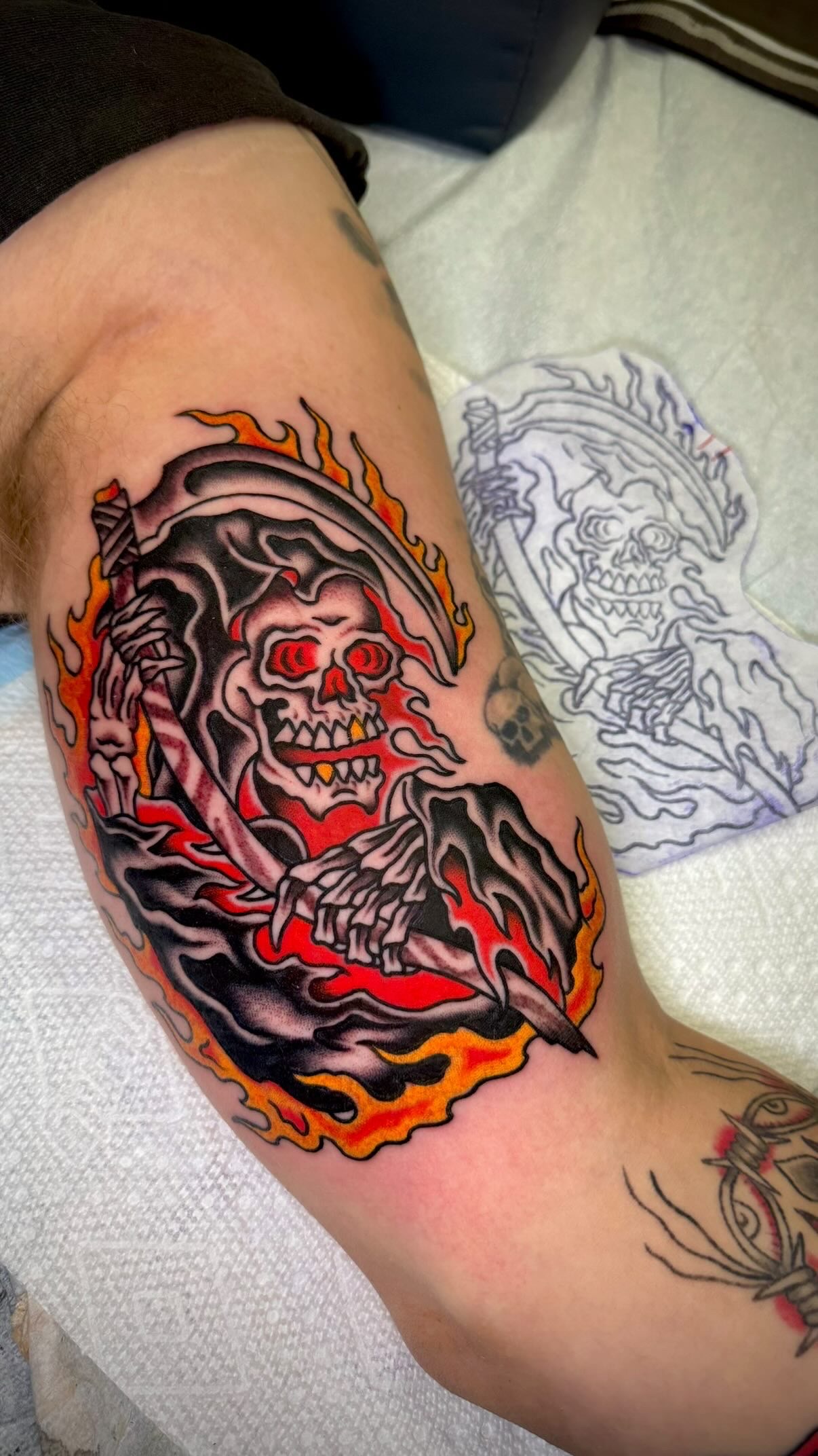 Tattoo work